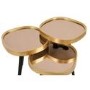 Gold and Black Nesting Side Tables - Alys