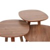 Walnut Effect Nesting Side Tables - Alys