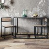 Stowaway Industrial 2 Seater Dining Set 