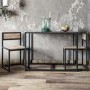 GRADE A1 - Stowaway Industrial 2 Seater Dining Set 
