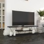 Canaz Minimalist TV Stand in Anthracite Grey