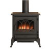 Black Electric Stove Fireplace - 2kw - Be Modern Broseley Canterbury