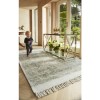 Ripley Persian Style Fringed Rug in Cream 120x170cm