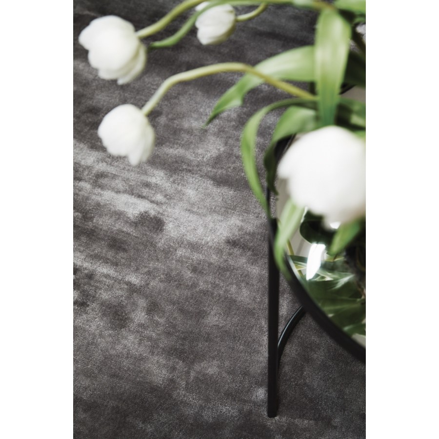 Ripley Karma Charcoal Grey Rug 120x170cm