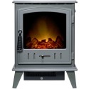 FOL103147 Adam Aviemore Grey Electric Stove Fire