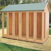 Shire Outdoor Garden Summerhouse with Sliding Doors - 10ft x 6ft