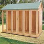 Shire Outdoor Garden Summerhouse with Sliding Doors - 10ft x 6ft