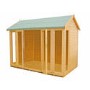 Shire Outdoor Garden Summerhouse with Sliding Doors - 10ft x 6ft