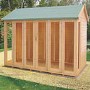Shire Outdoor Garden Summerhouse with Sliding Doors - 10ft x 8ft