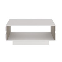 Chelsea White High Gloss & Oak Coffee Table