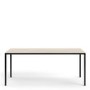 Family Dining Table - Black and Oak Effect