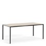 Family Dining Table - Black and Oak Effect