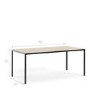 Family Dining Table - Black and Oak Effect