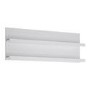 Matte White Wide Wall Shelf - Fribo