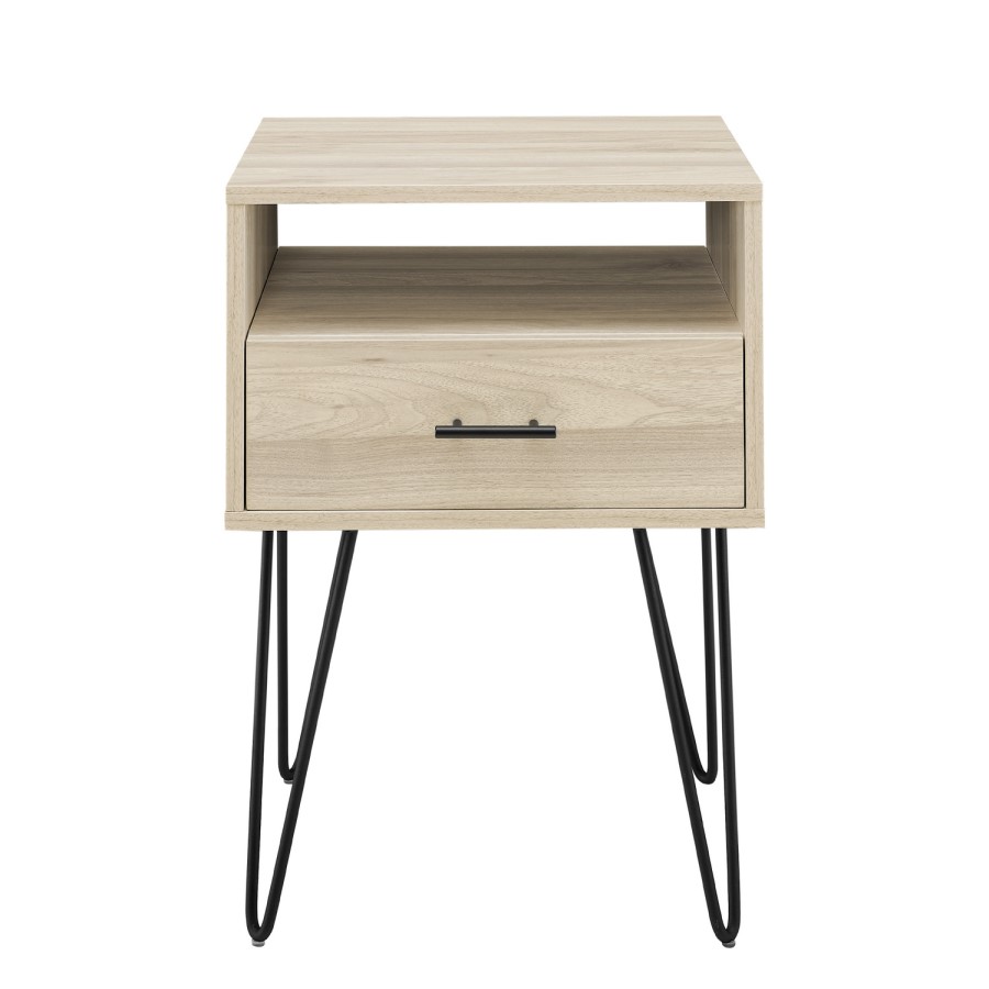 1 Drawer Hairpin Side Table