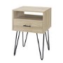 1 Drawer Hairpin Side Table