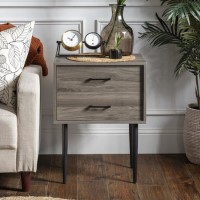 Modern Side Table - Slate Grey