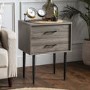 Modern Side Table - Slate Grey