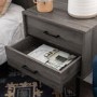 Modern Side Table - Slate Grey