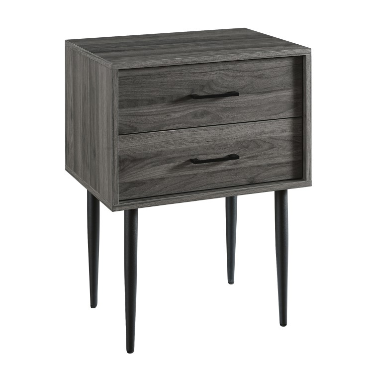 Modern Side Table - Slate Grey