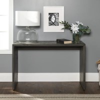 Grey Reclaimed Wood Console Table- Solid Wood