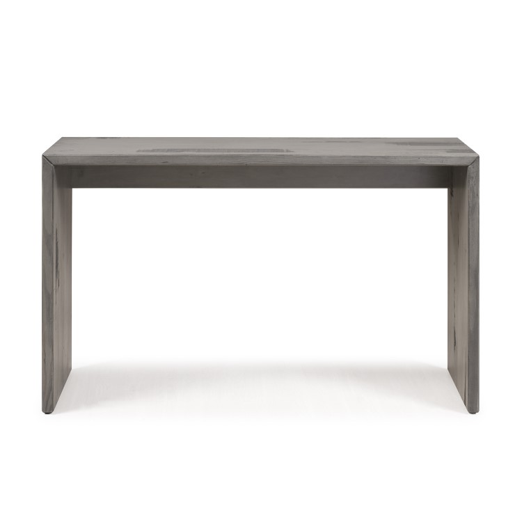 Grey Reclaimed Wood Console Table- Solid Wood