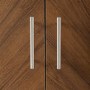 Chevron and White Display cabinet