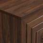 52" Sliding Door Sideboard - Dark Walnut