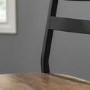 Slat Back Metal and Wood Dining Chair 2-Pack - Reclaimed Reclaimed Wood