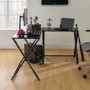 Foster Modern Corner Computer Desk - Black