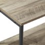 68" Slat Hall Tree with Adjustable Storage - Grey Wash
