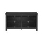 44" Essentials Wood TV Stand - Black