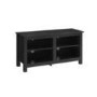 44" Essentials Wood TV Stand - Black