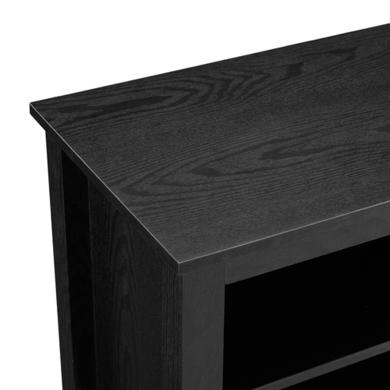 44" Essentials Wood TV Stand - Black
