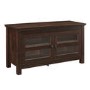 44" Wood TV Stand - Brown