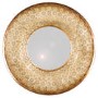 Coen Gold Metal Round Wall Mirror
