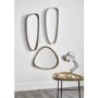 Reid Natural Wood Teardrop Shaped Mirror