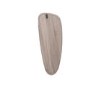 Reid Natural Wood Teardrop Shaped Mirror