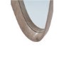 Reid Natural Wood Teardrop Shaped Mirror