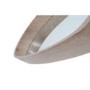 Reid Natural Wood Teardrop Shaped Mirror