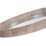 Reid Natural Wood Round Wall Mirror