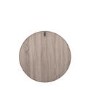 Reid Natural Wood Round Wall Mirror