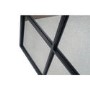 Cody Matt Black Metal 9 Pane Mirror with Foxed Glass