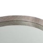 Kamala Grey Oak Round Wall Mirror