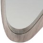Kamala Grey Oak Teardrop Wall Mirror