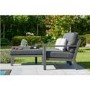 Timber Grey Chaise and Bench