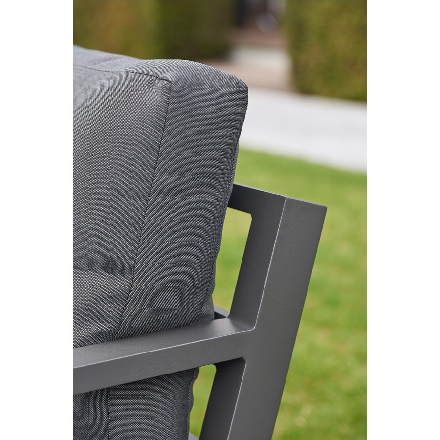 Timber Grey Chaise and Bench