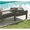 Timber Grey Chaise and Bench