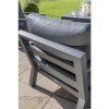 Grey Garden Sofa Set with Gas Lift Table - Timber