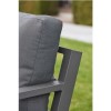Grey Garden Sofa Set with Gas Lift Table - Timber
